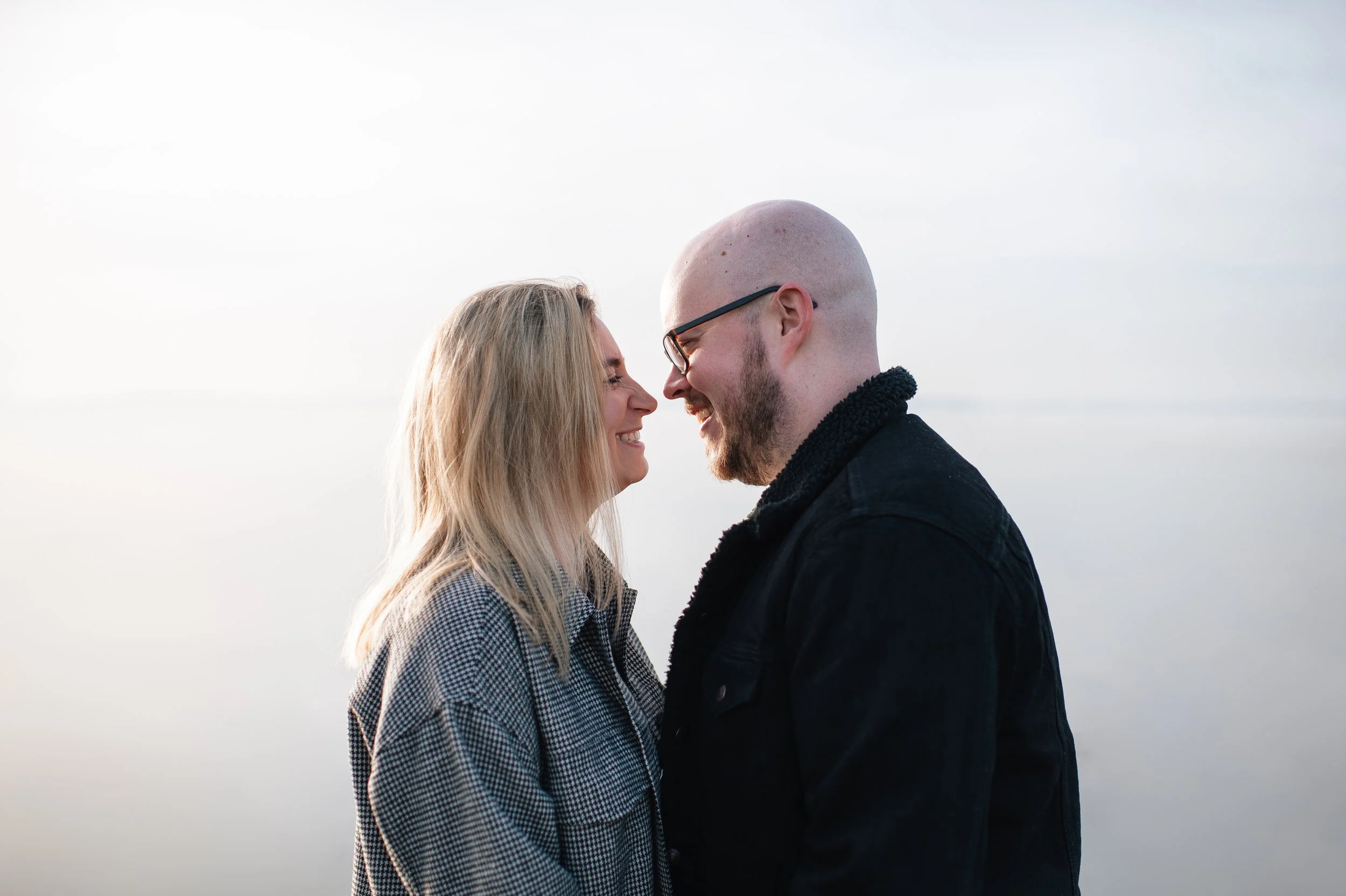 A crisp, early morning stroll in Old Leigh | Couple and engagement photo shoots, Essex