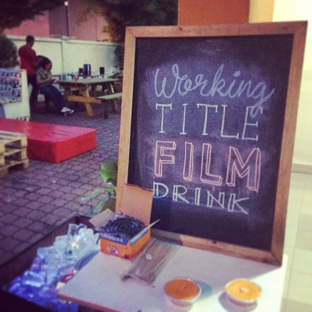 Working Title Film Drinks June 2014. Hosted by Think Tank.