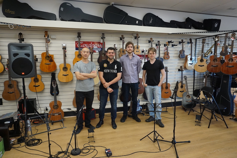 Thanks Leo, Christian and all the Australian Music World team for hosting us!