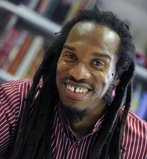 “...Dis poetry is wid me when I gu to me bed It gets into me dreadlocks It lingers around me head Dis poetry goes wid me as I pedal me bike I’ve tried Shakespeare, respect due dere But dis is de stuff I like…"