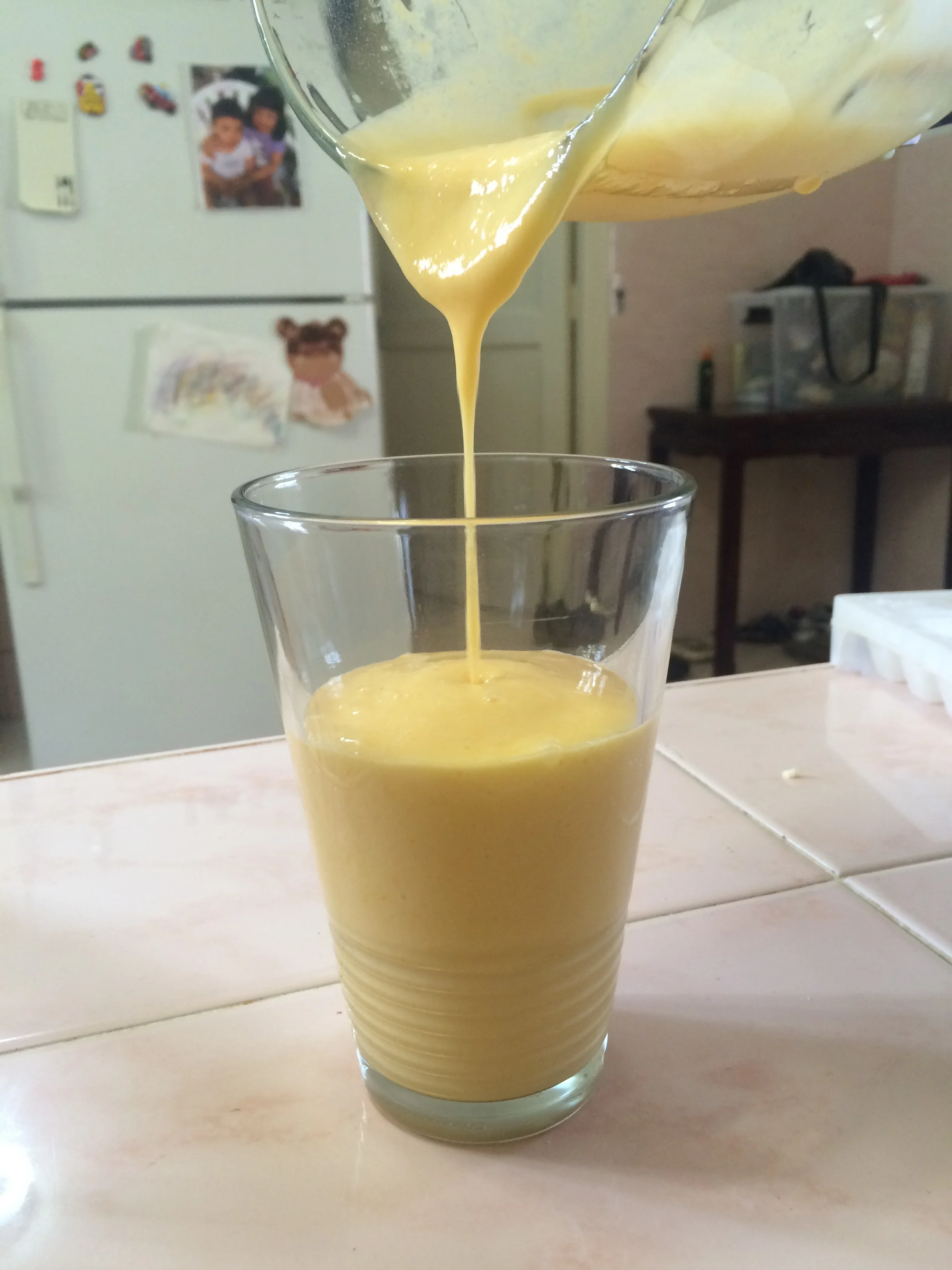 The Perfect Mango Milkshake (and How to Make a Kids' Game Out of It)