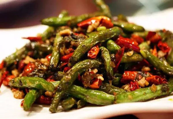 Kung Pao Chicken & Oven-Roasted Sichuan String Beans