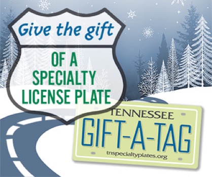 Tennessee Specialty License Plates - Support the Arts