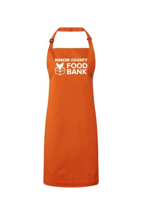 Orange Artisan Collection by Reprime - Recycled Bib Apron #RP150