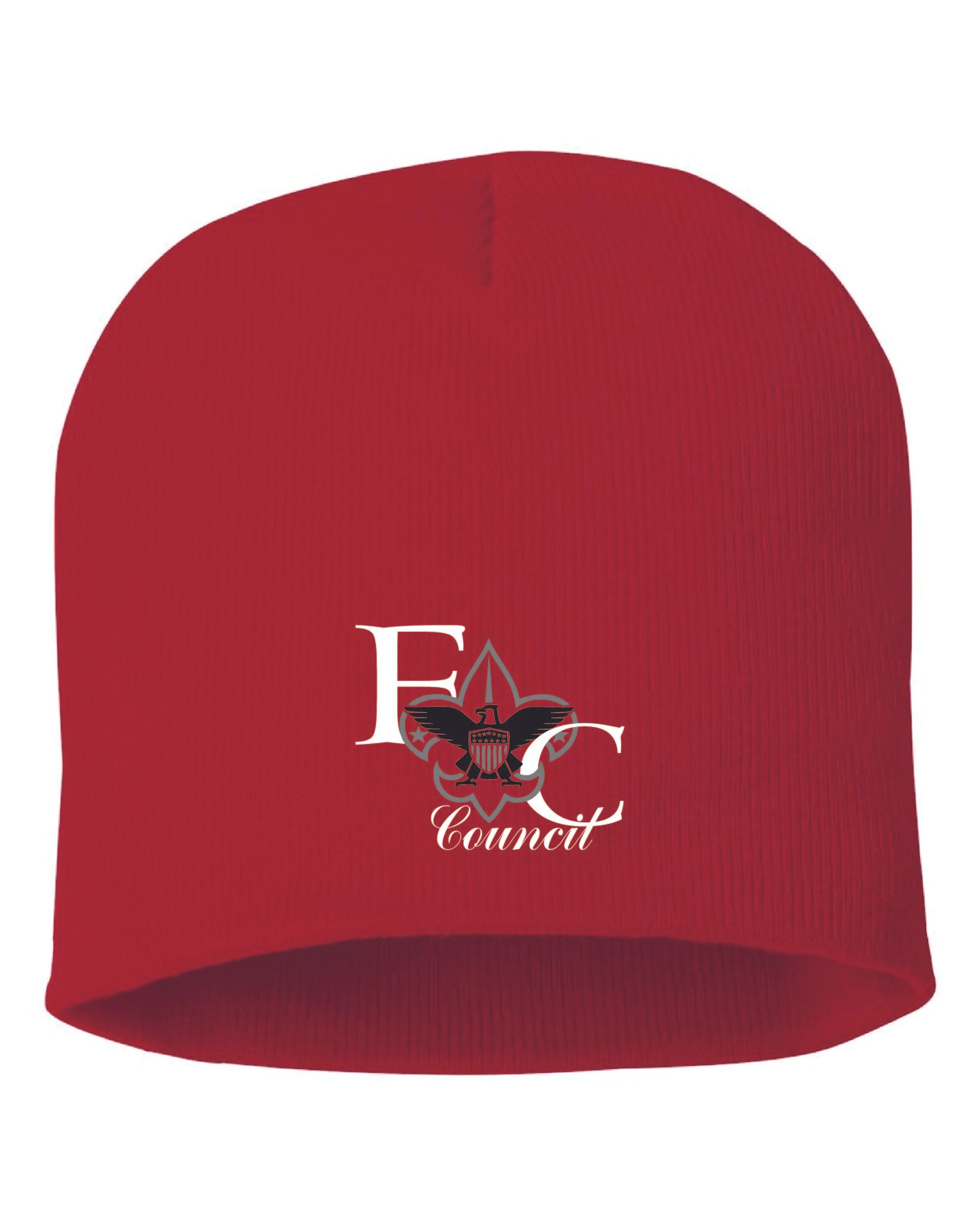 Red 8" Beanie #SP08
