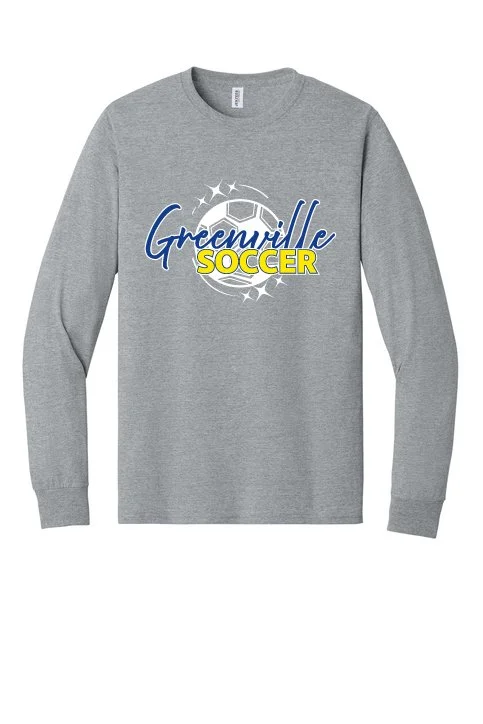 Athletic Heather Jerzees Dri-Power 50/50 Long Sleeve T-Shirt #29LS-BL, D2