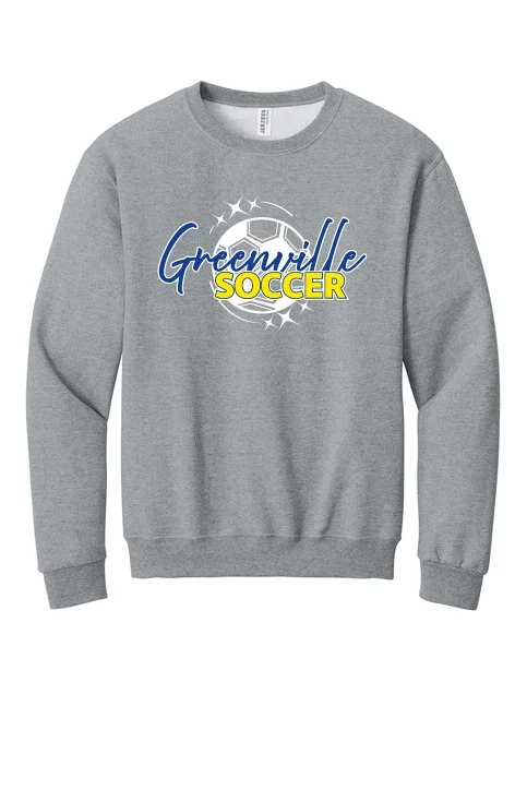 Athletic Heather Jerzees NuBlend Crewneck Sweatshirt #562M, D2