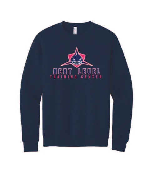 J. Navy Jerzees NuBlend Crewneck Sweatshirt #562M, D1