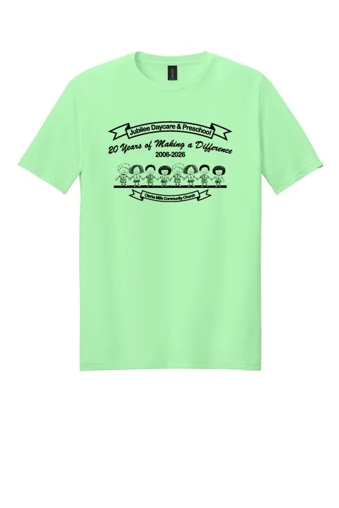 Mint Green Gildan Unisex Softstyle T-Shirt #64000