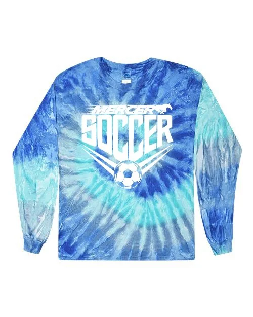 Blue Jerry Colortone Unisex Tie-Dyed Long Sleeve T-Shirt #2000, D1