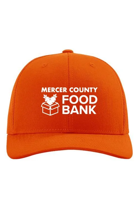 Orange Richardson Snapback Trucker Cap #112