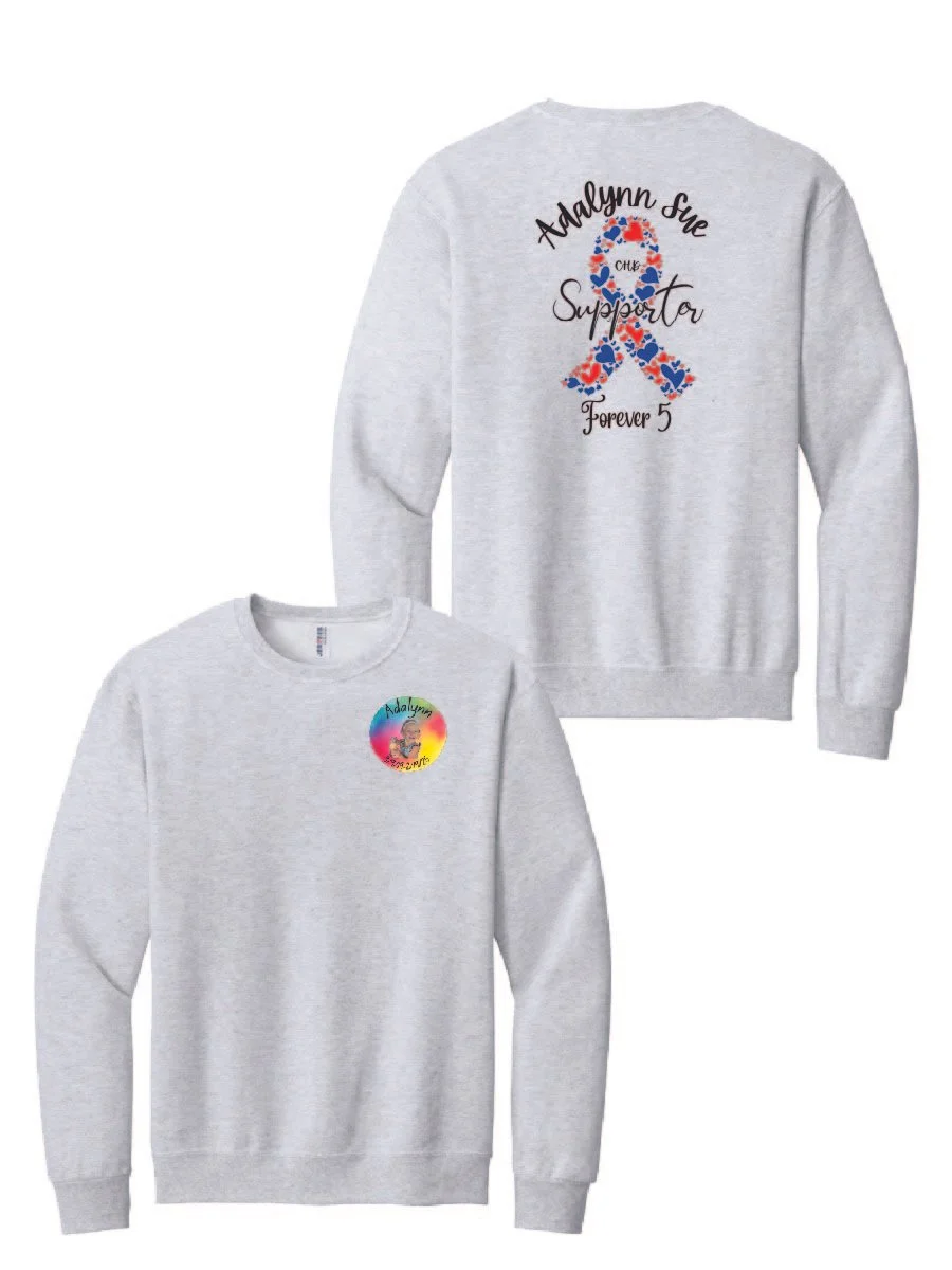 Ash Jerzees® NuBlend® Crewneck Sweatshirt #562M-B, F2-B1