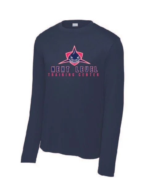 True Navy Sport-Tek Long Sleeve Posicharge Competitor Tee #ST350LS, D1