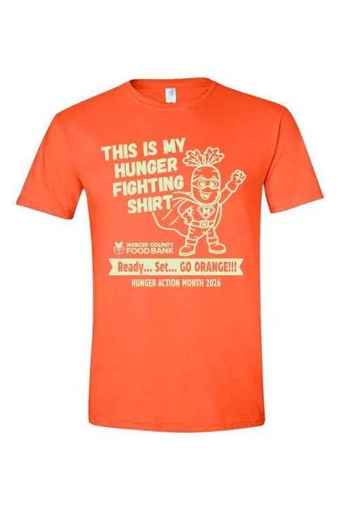 Orange Gildan Softstyle T-Shirt #64000-B