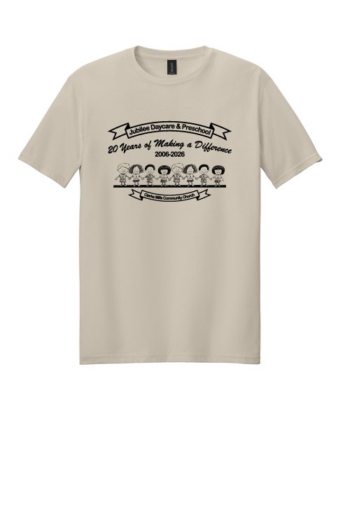 Sand Gildan Unisex Softstyle T-Shirt #64000