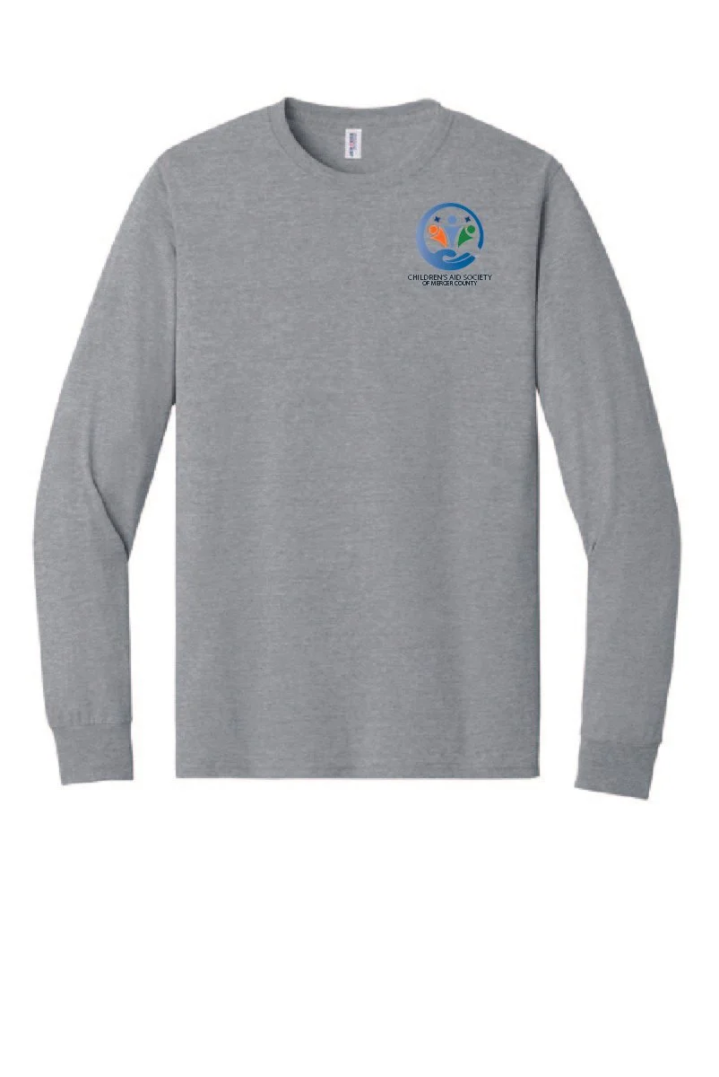 Athletic Heather Jerzees® Dri-Power® 50/50 Cotton/Poly Long Sleeve T-Shirt #29LS