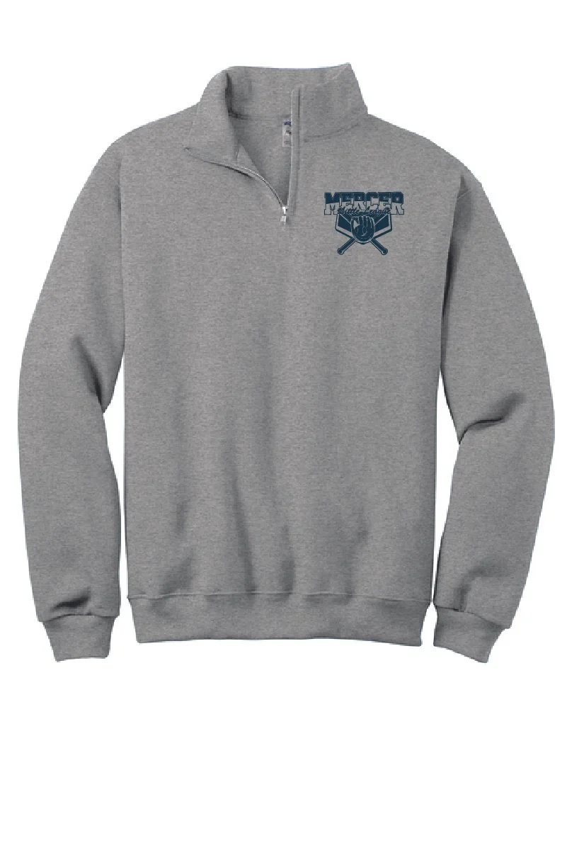 Oxford Jerzees NuBlend 1/4-Zip Cadet Collar Sweatshirt #995M