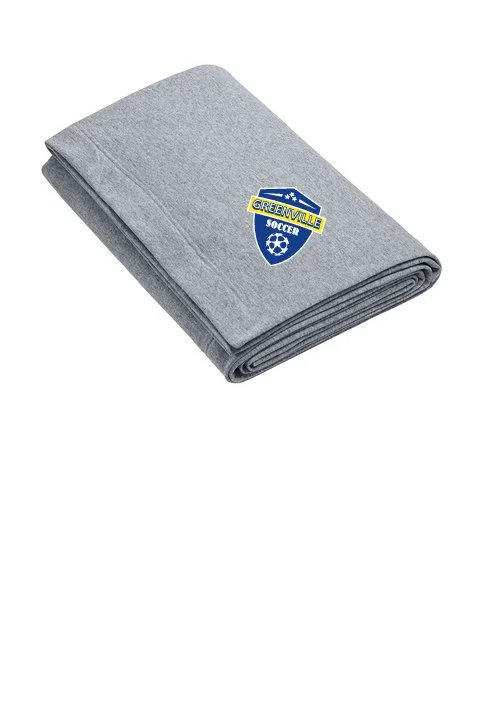 Sport Grey Gildan Heavy Blend Fleece Stadium Blanket #18900