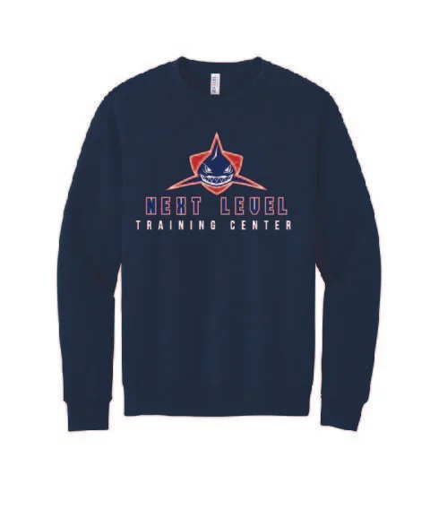 J. Navy Jerzees NuBlend Crewneck Sweatshirt #562M, D3