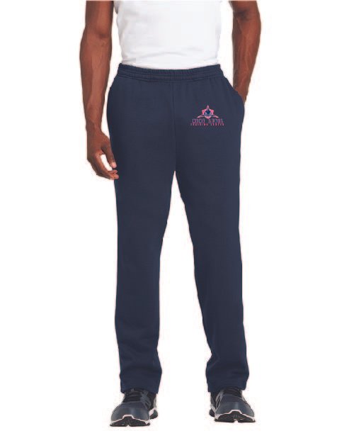 Navy Port & Co. Core Fleece Sweatpant with Pockets #PC78P, D1