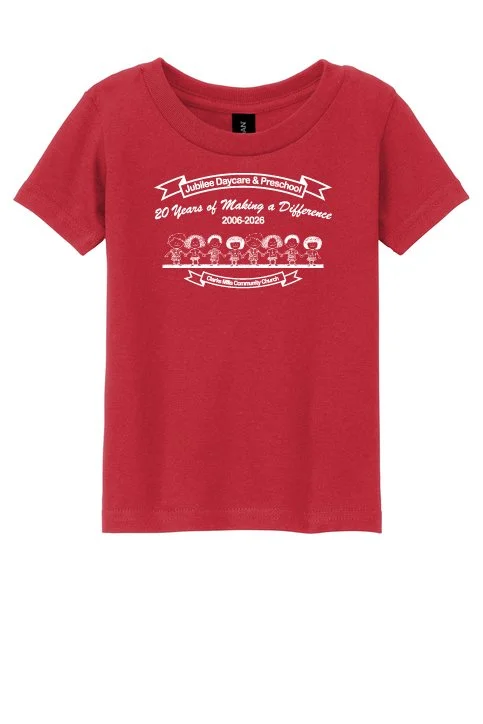 Red Gildan Toddler Heavy Cotton T-Shirt #5100P