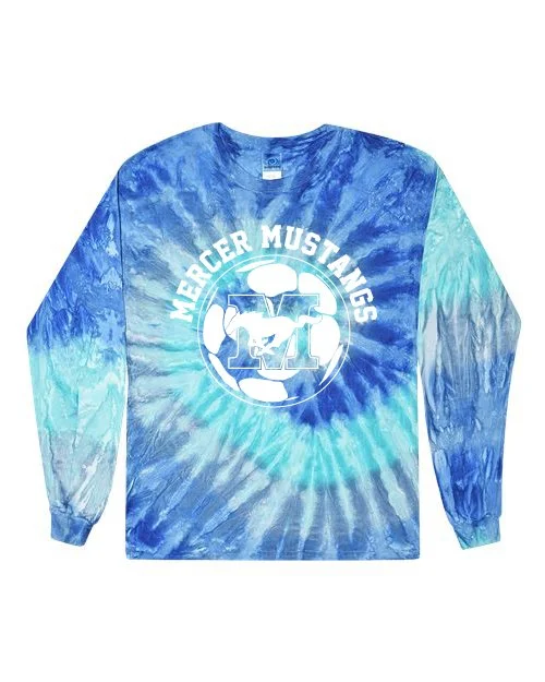 Blue Jerry Colortone Unisex Tie-Dyed Long Sleeve T-Shirt #2000, D2