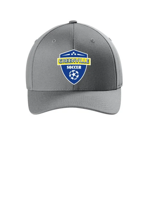 Grey Flexfit V-Flexfit Cotton Twill Cap #5001
