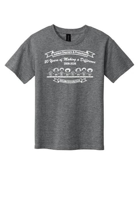 Graphite Heather Gildan Youth Softstyle T-Shirt #64000B