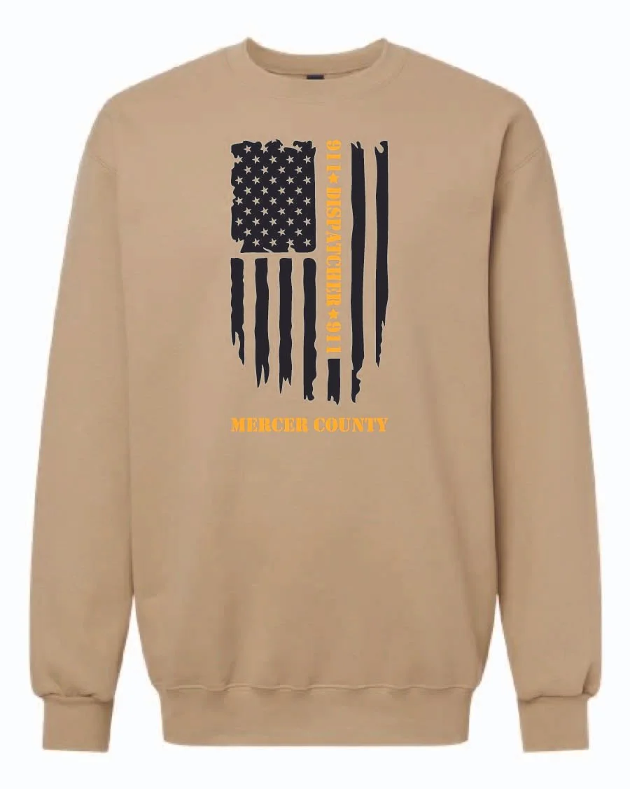 Tan Gildan Hammer™ Maxweight Crewneck Sweatshirt #19000