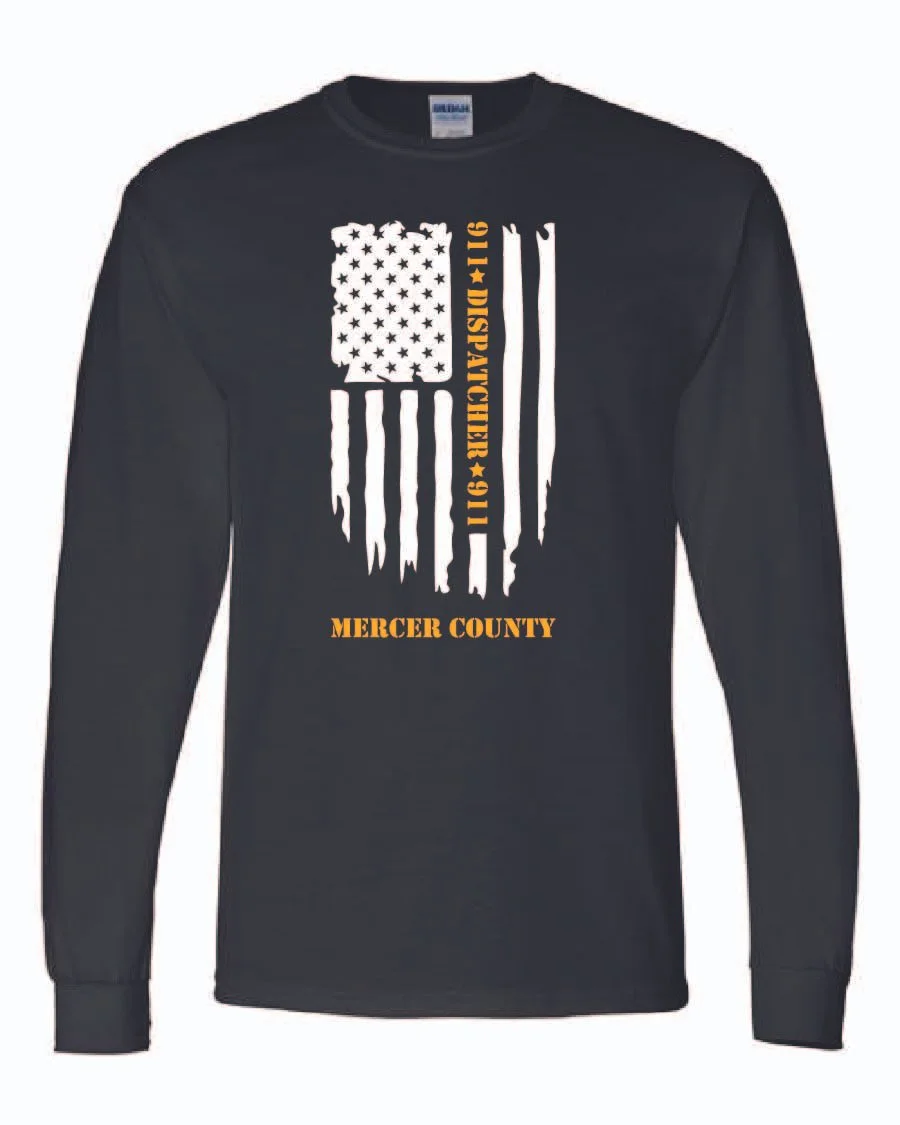 Black Gildan DryBlend Long Sleeve T-Shirt #8400