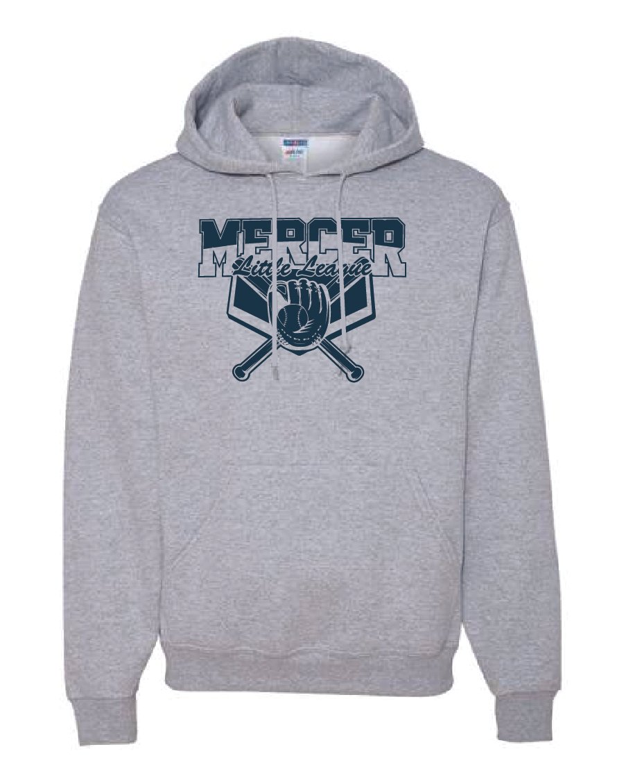 Athletic Heather Jerzees NuBlend Hooded Sweatshirt #996M-Y