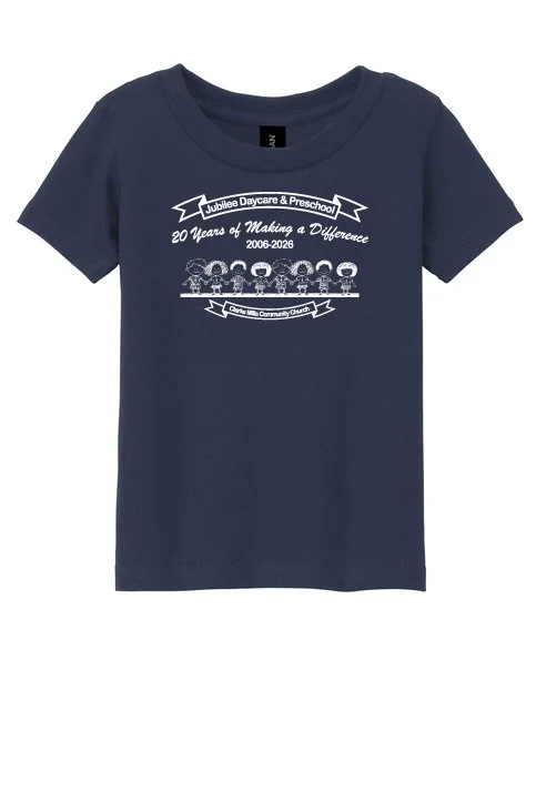 Navy Gildan Toddler Heavy Cotton T-Shirt #5100P