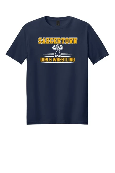 Navy Gildan Unisex Softstyle T-Shirt #64000, D2