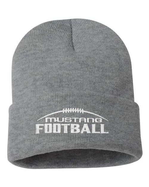 Dark Heather Grey Sportsman 12" Solid Cuffed Beanie #SP12