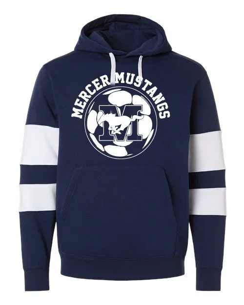 Navy/White Holloway Unisex Jackson Way Hooded Sweatshirt #229576, D2
