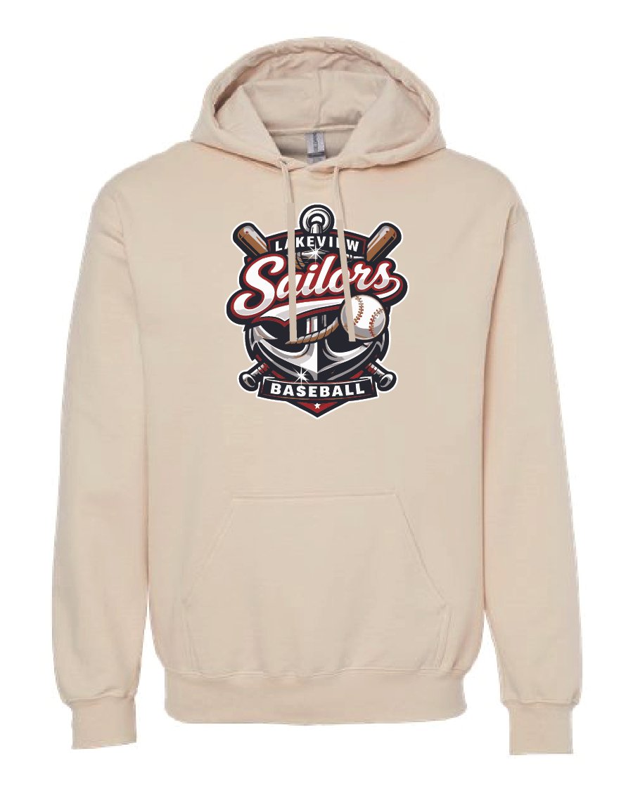 Sand Gildan Softstyle Midweight Hooded Sweatshirt #SF500-B