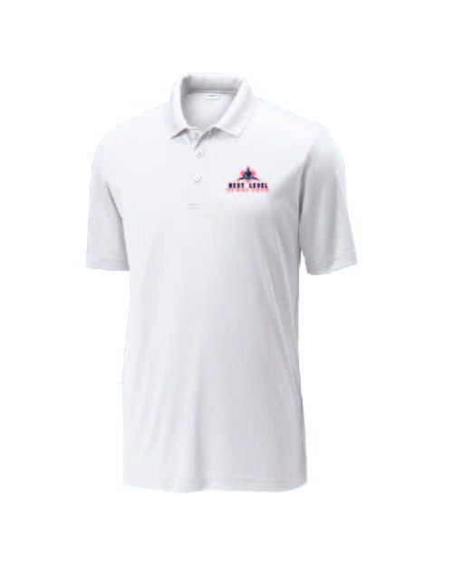 White Sport-Tek Posicharge Competitor Polo #ST550, D1