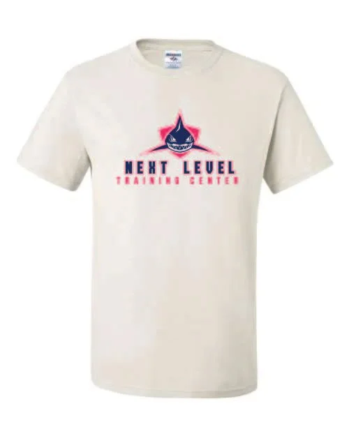 White Jerzees Dri-Power 50/50 T-Shirt #29M, D1