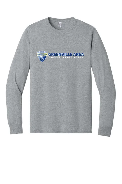 Athletic Heather Jerzees Dri-Power 50/50 Long Sleeve T-Shirt #29LS-BL, D1