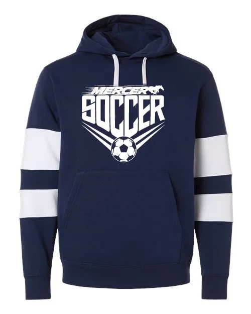 Navy/White Holloway Unisex Jackson Way Hooded Sweatshirt #229576, D1