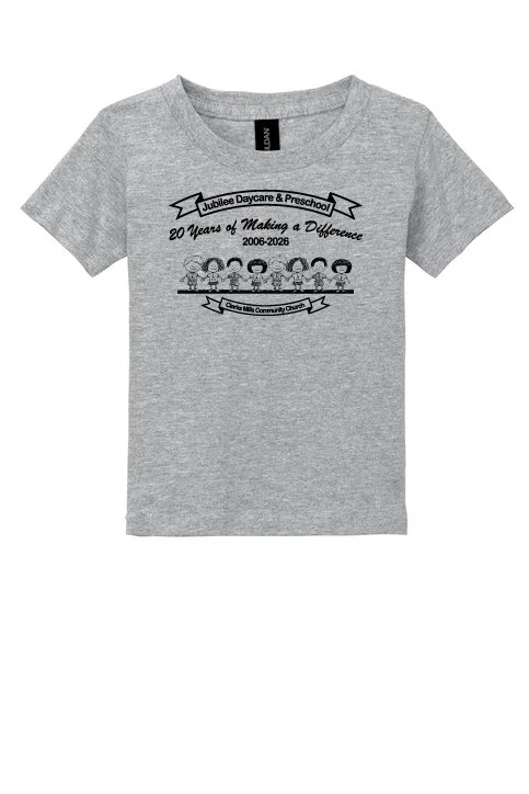 Sport Grey Gildan Toddler Heavy Cotton T-Shirt #5100P