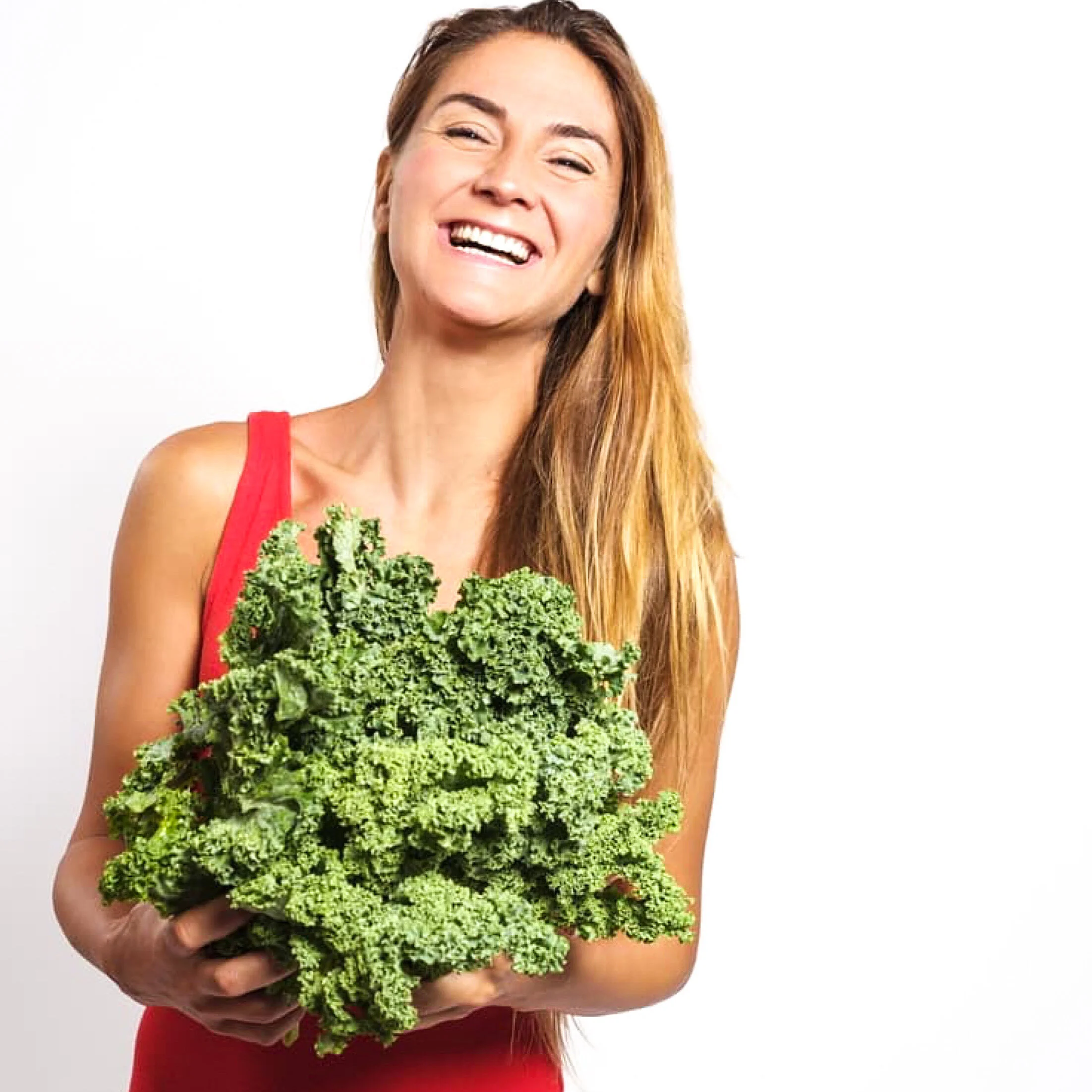 Easy Kale Salad with Homemade Tahini Dressing