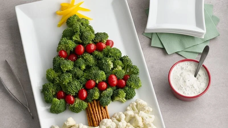 Christmas Tree Crudite