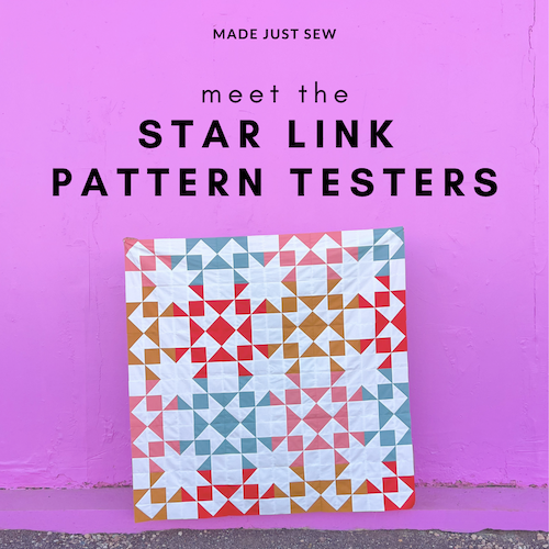 Meet the Star Link Quilt Pattern Testers!
