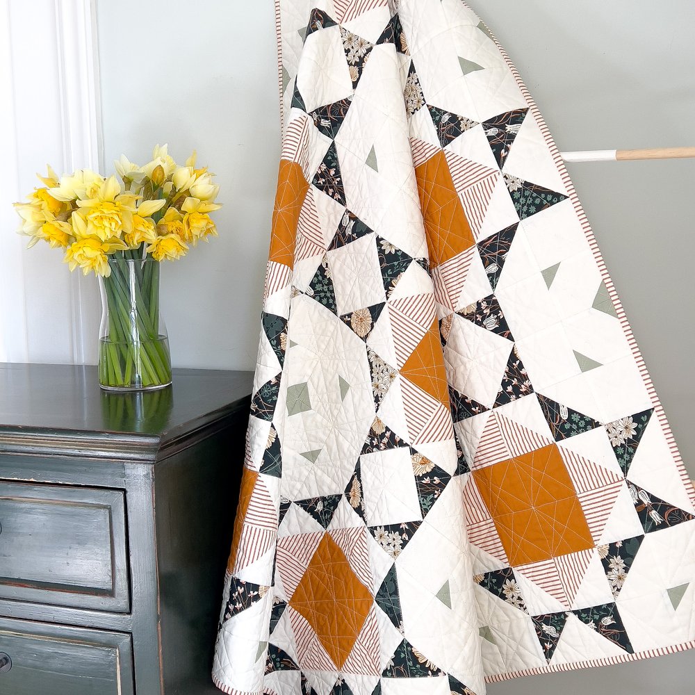 Minton Quilt Pattern by Cowden Quilt School