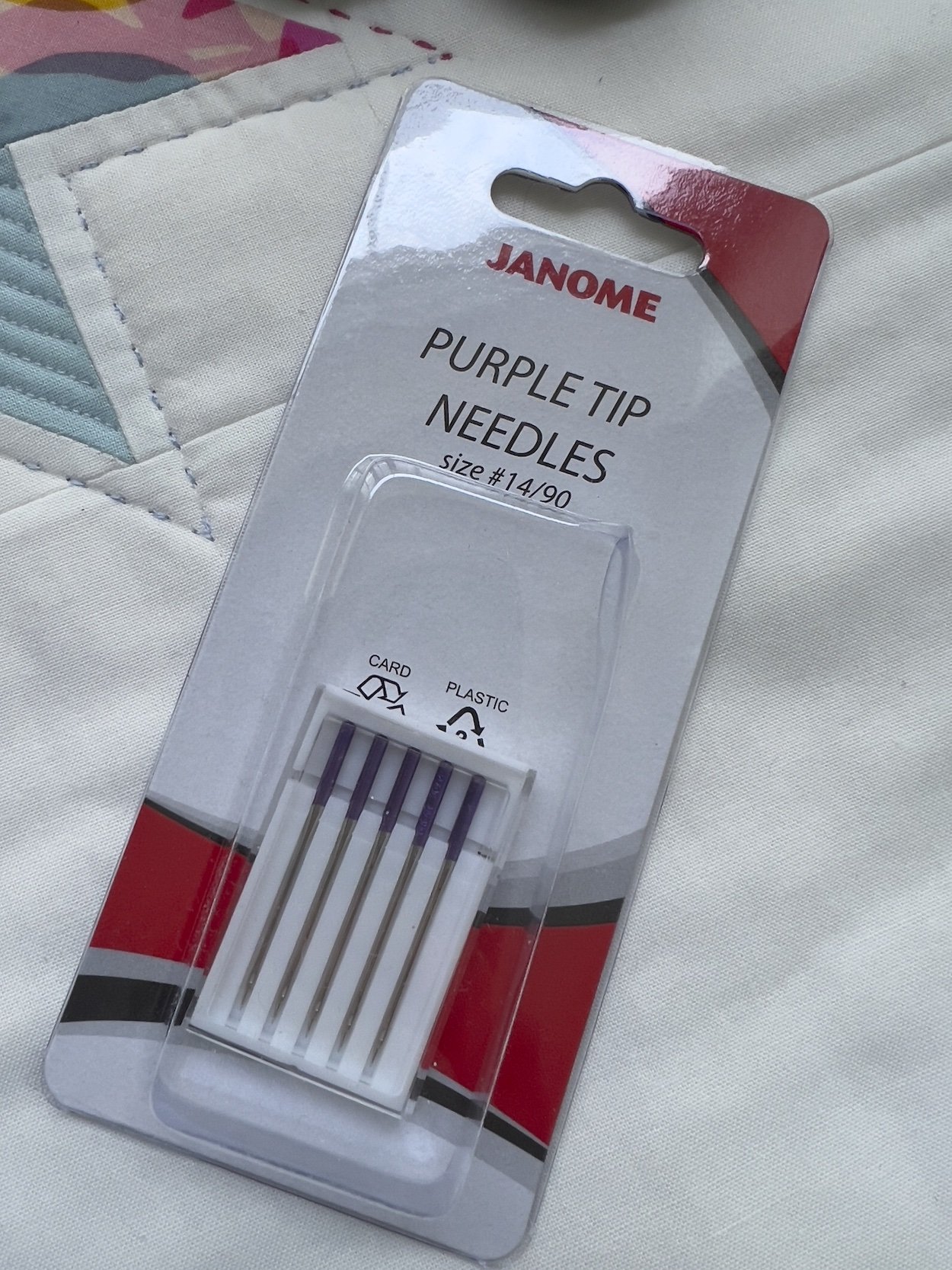 Janome Purple Tip Sewing Machine Needles