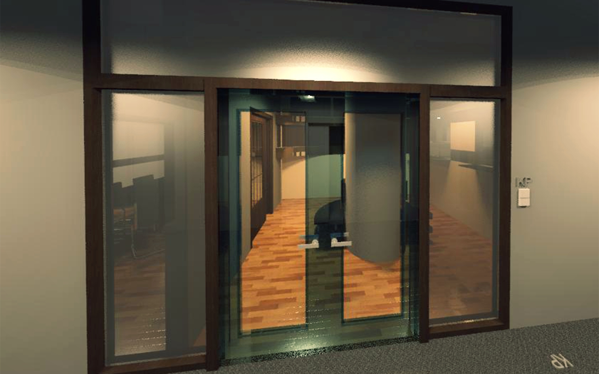 Render - Vista 3D - Entrance & Lobby