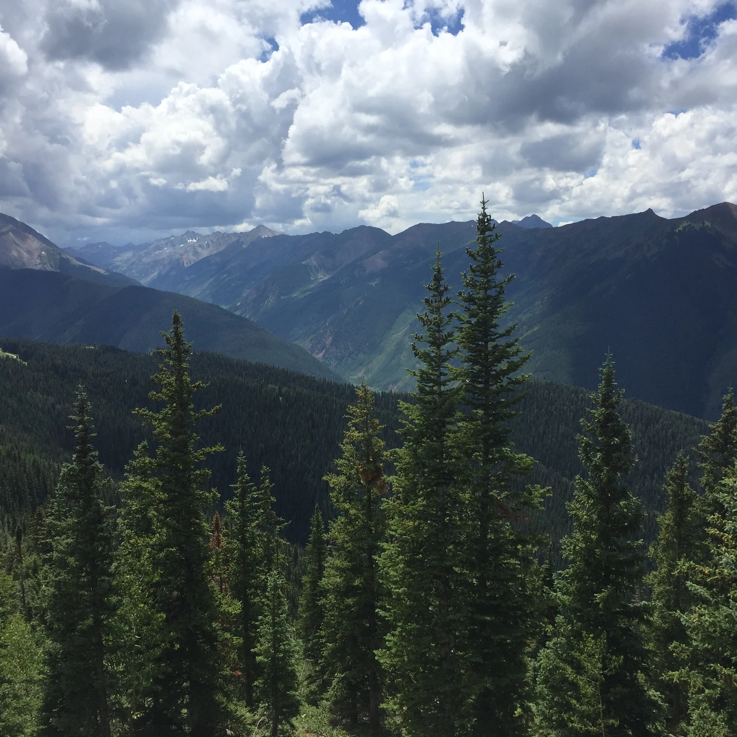 top of Aspen mountain