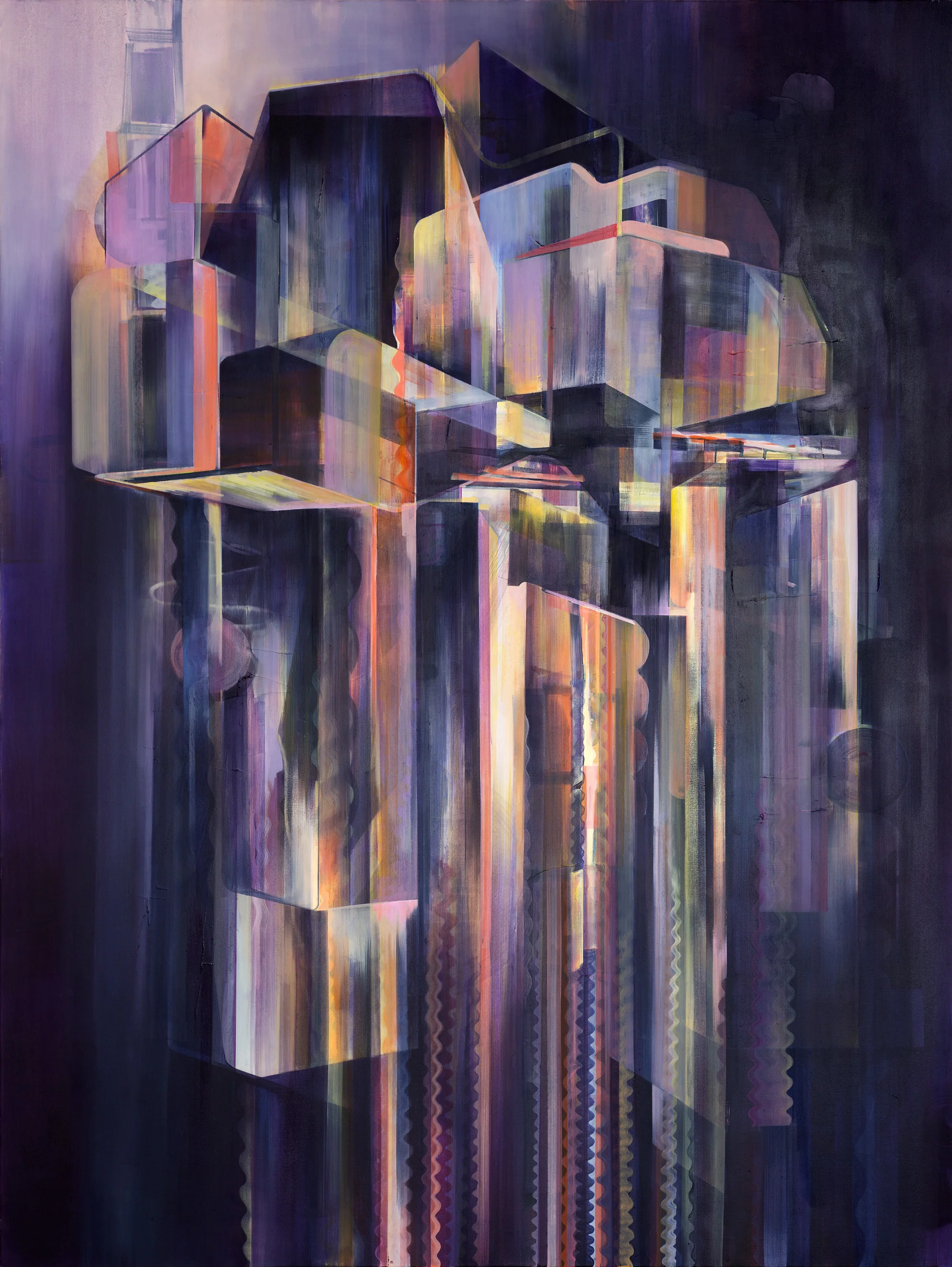  Untitled 5,&nbsp;oil on canvas, 190cm x 155cm, 2016&nbsp; 