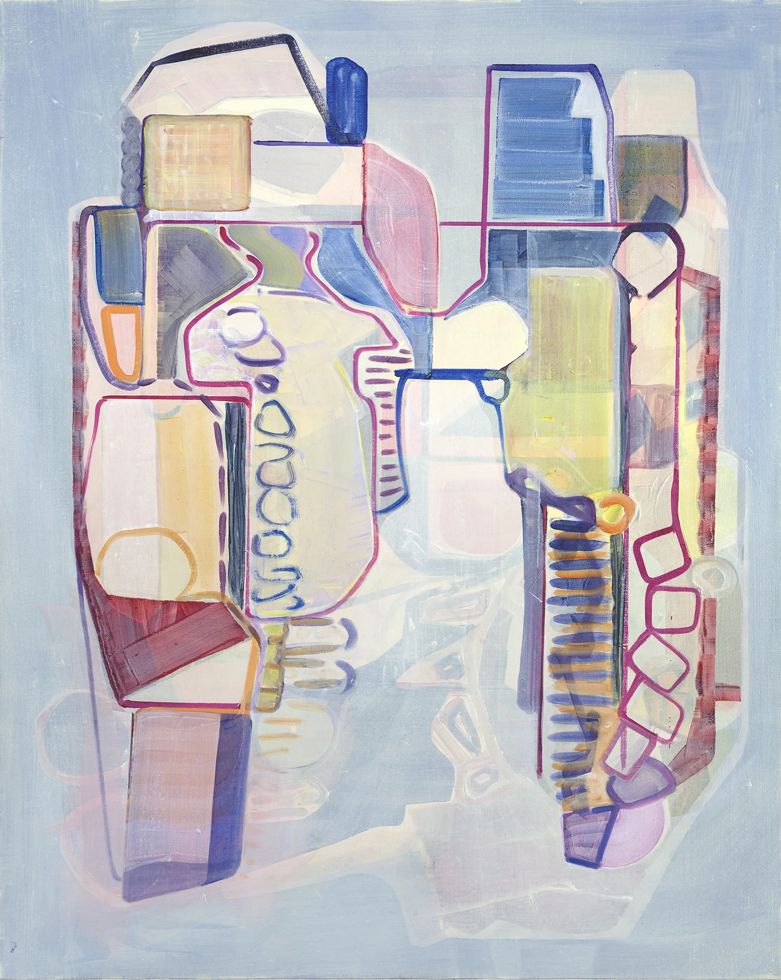 Constructor, oil on canvas, 65cm x 47cm, 2013